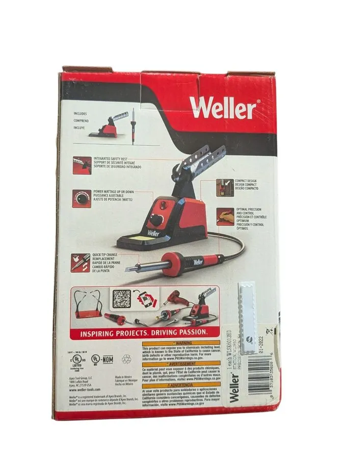 Паяльная станция Weller WLSK6012HD 10W-60W Corded Temp Controlled Soldering Stat — фото лота 1