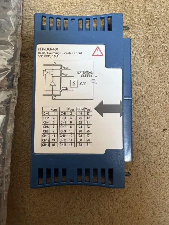 Трансивер NATIONAL INSTRUMENTS cFP-DO-401 16 CHANNELDIGITAL OUTPUT MODULE 184438