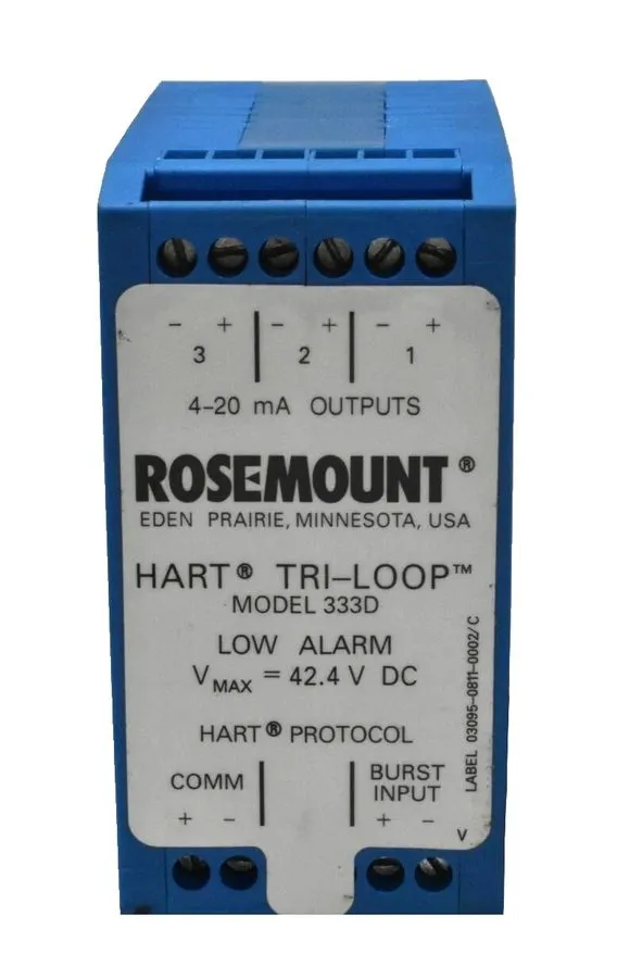 Трубопроводная арматура Rosemount / Signal Converter / HART Tri-Loop / 333DC2