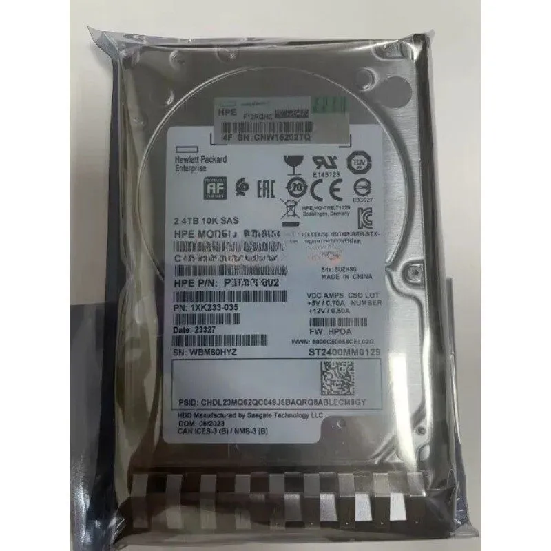 Жёсткий диск HPE P30562-001 P28352-B21 2.4TB SAS 12G 10K 2.5" SFF Gen10+ HDD Har