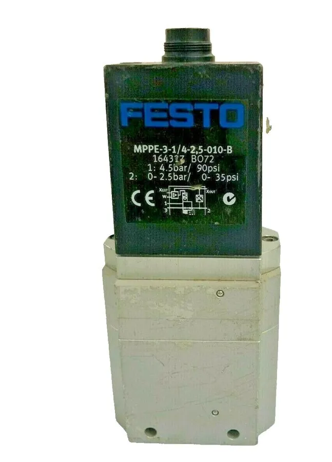 Трубопроводная арматура MPPE-3-1/4-2.5-010-B 164317 FESTO Proportional Pressure