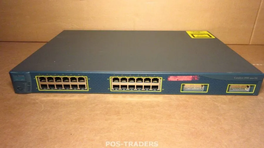 Коммутатор Cisco WS-C3524-XL-EN 3524XL 24-Port 10/100 Inline 2X GBIC PORTS Netwo