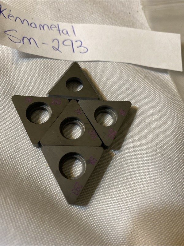 Режущий инструмент KENNAMETAL SM-293 Carbide Insert Seats / Shims — фото лота 2