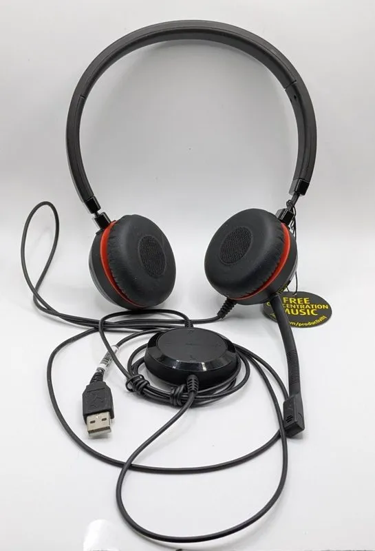 VoIP-шлюз Jabra Evolve 20 Stereo UC USB-C Wired Headset 4999-829-289 HSC016