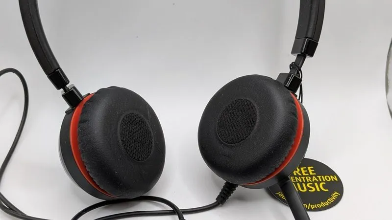 VoIP-шлюз Jabra Evolve 20 Stereo UC USB-C Wired Headset 4999-829-289 HSC016 — фото лота 2