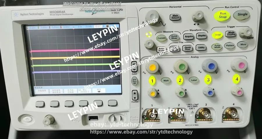 Осциллограф HP/Agilent /Keysight DSO6054A Channel 500MHz Oscilloscope&ic