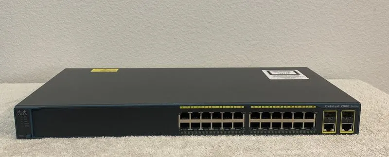 Коммутатор CISCO CATALYST 2960 SERIES 24-PORT SWITCH 100-240 VAC WS-C2960-24TC-L