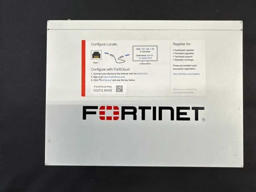 Межсетевой экран Fortinet FortiGate FG-60E Poe Firewall Network Security Applian