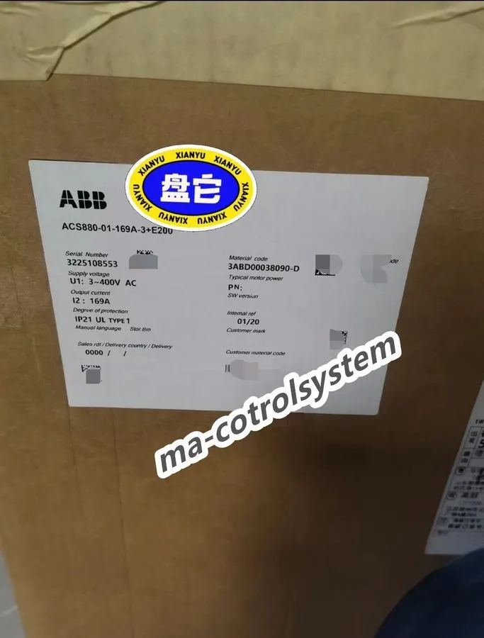 Частотный преобразователь ACS880-01-169A-3+E200