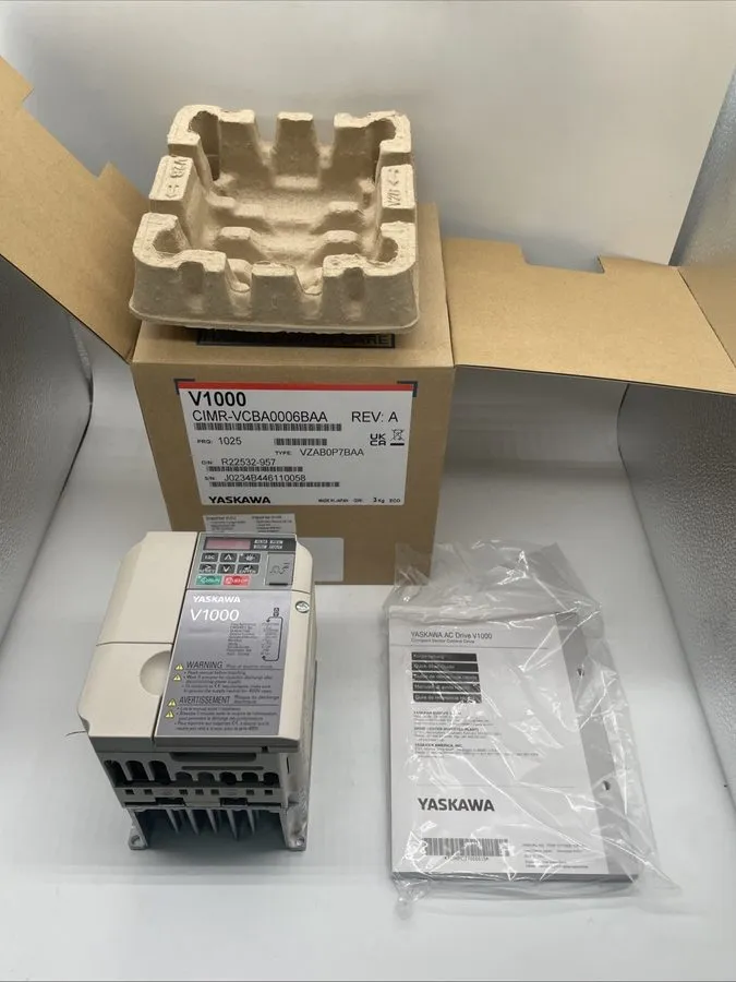 Частотный преобразователь Yaskawa CIMR-VCBA0006BAA V1000 Rev:A 1.1kW Inverter