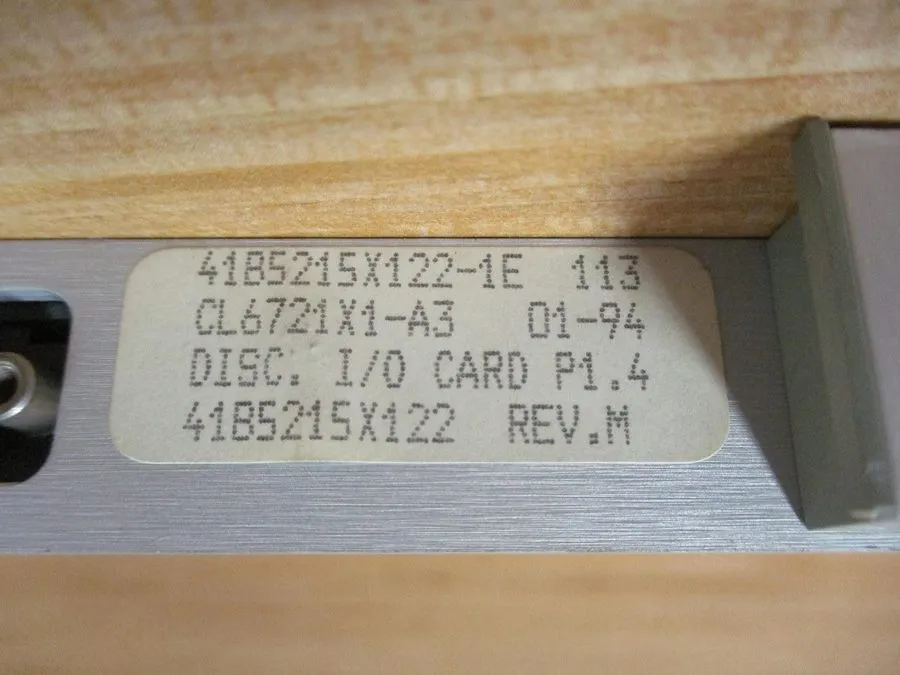 Плата Emerson 41B5215X122 Fisher Rosemount Discrete I/O Card Rev. M