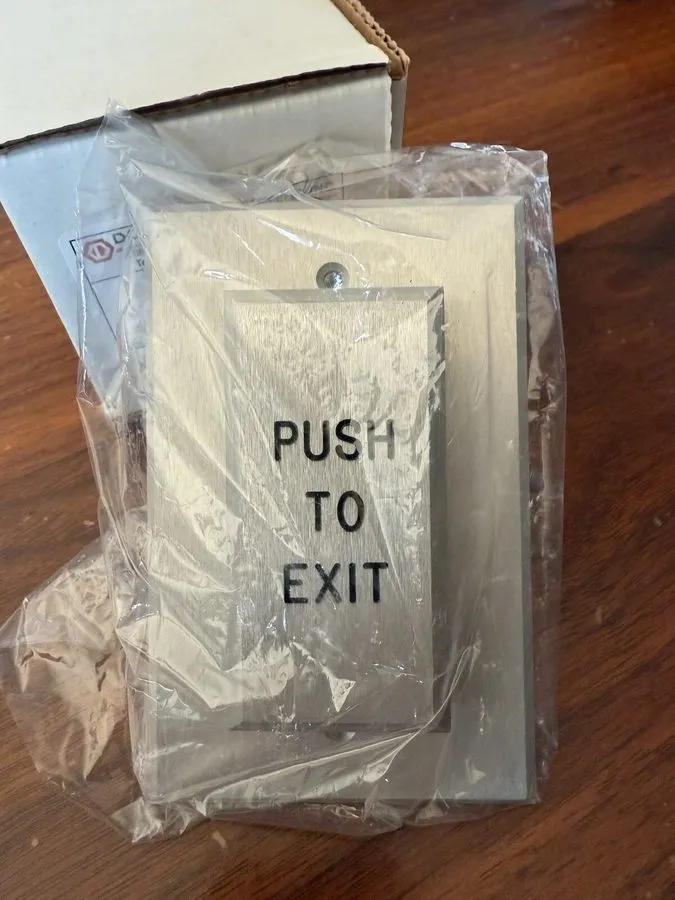 Оборудование видеонаблюдения Dortronics W5286-P23dAXE1R Push To Exit Button, 24V — фото лота 1