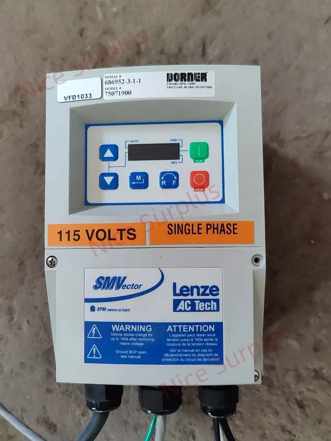 Частотный преобразователь Lenze AC Tech ESV112N01SXC Variable Frequency Drive