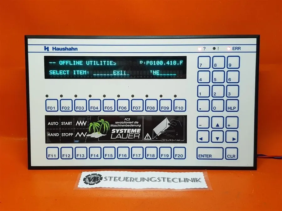 Промышленный компьютер LAUER HMI Control Panel PCS 100FZ / XX1.1031.SHX / V113.5 — фото лота 1
