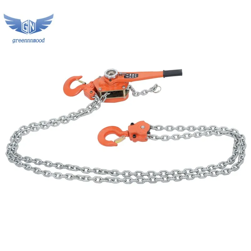 Таль 10FT Lifter Block Chain Hoist G80 Alloy Steel Ratchet Hoist 13200lb Capacit