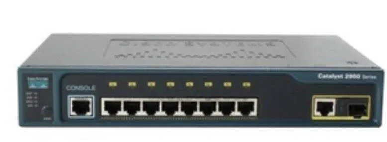 Коммутатор Cisco WS-C2960-8TC-L 8-port 10/100 Mbps 1 dual-purpose uplink LAN Bas