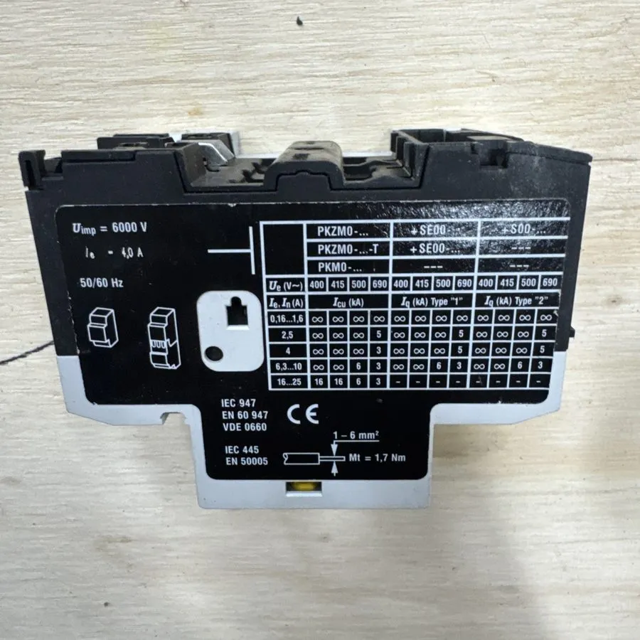 Автоматический выключатель EATON PKZM0-4 MOTOR PROTECTION CIRCUIT BREAKER RANGE 