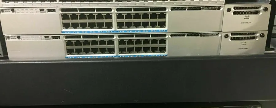 Коммутатор Cisco WS-C3850-24XU-L Catalyst 24 Port UPOE LAN BASE Switch w/ 1100W
