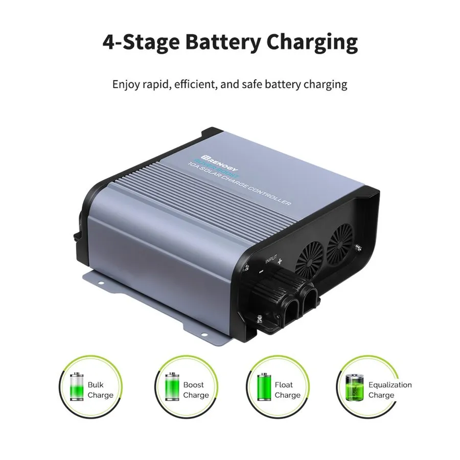 Аккумулятор Renogy Boost 10A 36V/48V Auto DC Input MPPT Solar Charge Controller