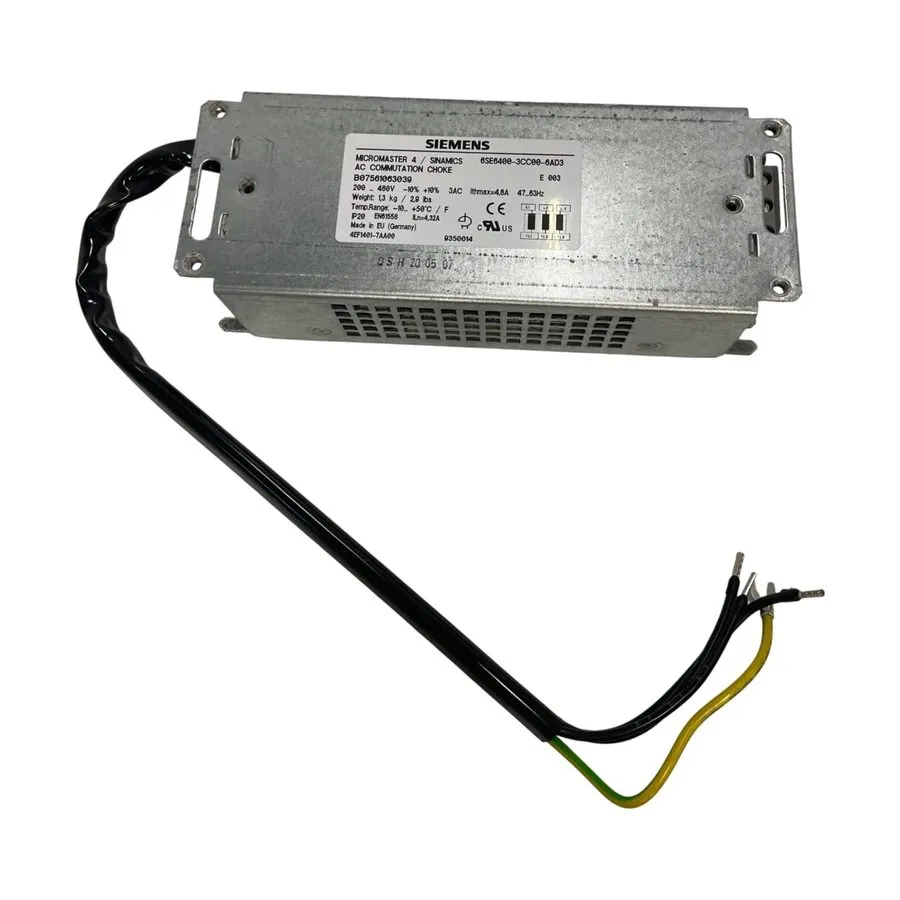 Частотный преобразователь Siemens Micromaster 4 Sinamics Line Reactor 6SE6400-3C