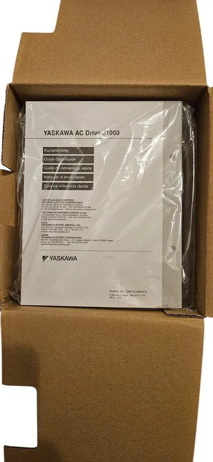 Частотный преобразователь Frequency Drive VFD-Yaskawa J1000 CIMR-JC4A0007BAA AC 