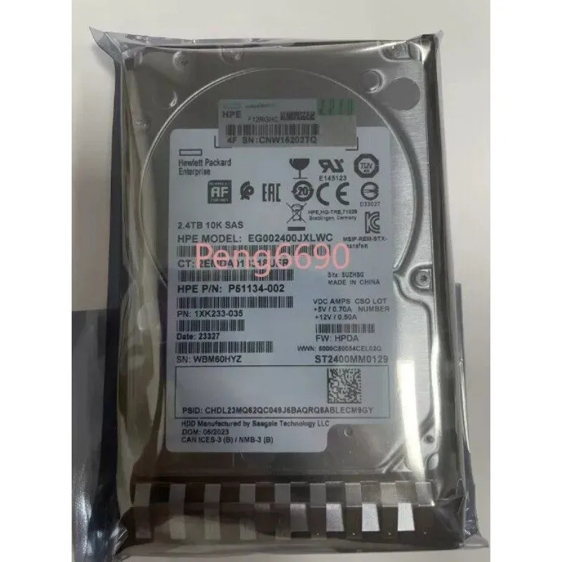 Жёсткий диск HPE P30562-001 P28352-B21 2.4TB SAS 12G 10K 2.5" SFF Gen10+ HDD Har