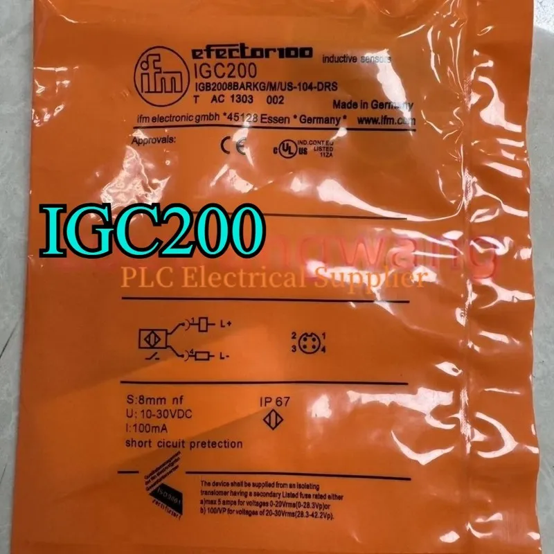Датчик приближения IFM IGC200 Sensor & Proximity Switch @zx