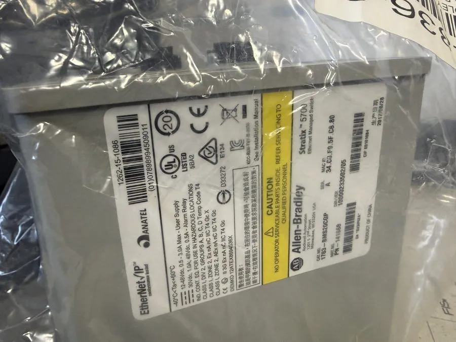 Коммутатор Allen-Bradley 1783-BMS20CGP Stratix 5700 Ethernet Switch, 18-Port w/2
