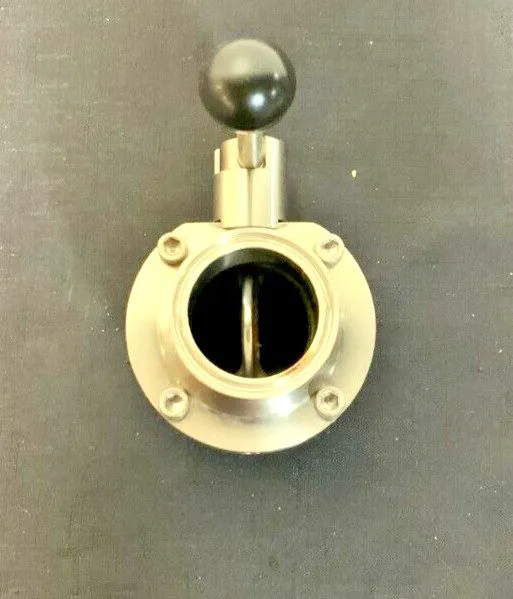 Спектрофотометр Tri-Clover 304 2" 2-Way 4-Position Stainless Steel Lever Butterf