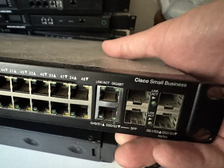 Коммутатор Cisco SG500-52P 52-Port Gigabit Stackable PoE Managed Ethernet Switch