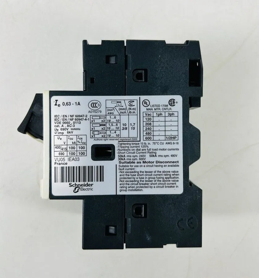 Автоматический выключатель Schneider Telemecanique GV2ME05 Motor Circuit Breaker
