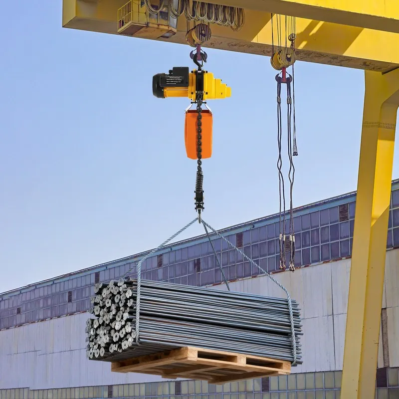 Таль 2200lbs/1Ton Electric Chain Hoist Single Phase Double Chain Crane Hoist 13'