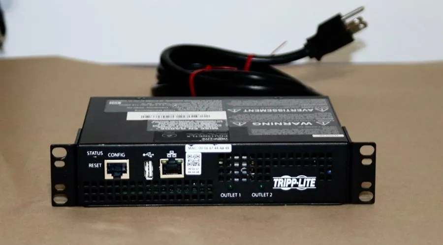 Блок розеток PDU Tripp-Lite 120V SinglePhase Switched Mini PDU LX Platform Inter — фото лота 1