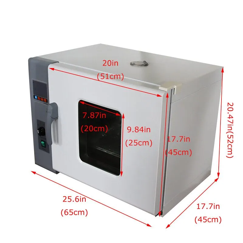 Сушильный шкаф Updated 220V 1KW 101-0AB Industry Lab Digital Forced Air Convecti — фото лота 2