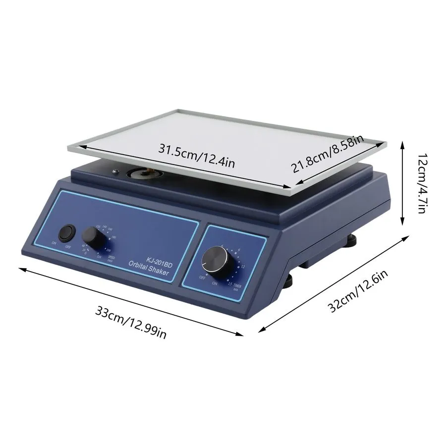 Шейкер Lab Orbital Shaker Mixer Digital Orbital Rotator Shaker Lab Mixer 110V 0- — фото лота 1