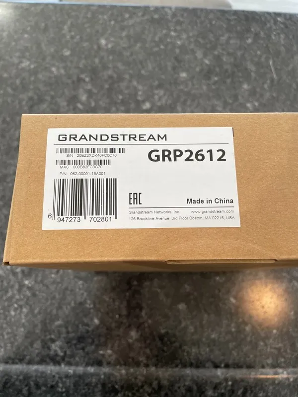 IP-телефон Grandstream GRP2612P 2-Line 2 SIP Office POE IP Phone