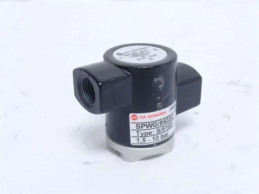 Пневмоклапан 247966 New- Norgren S/510D Pneumatic Exhaust Valve 1/4 x 3/8NPT; 10