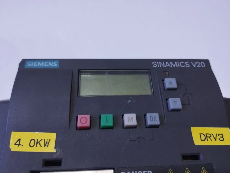 Частотный преобразователь Siemens Sinamics V20 Drive 380/480V 4 kW 5 hp 6SL3210-