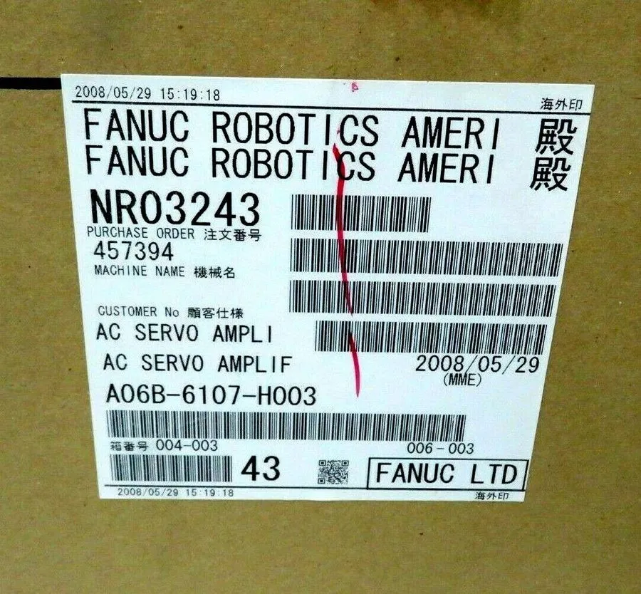 Сервоусилитель FANUC ROBOTICS A06B-6107-H003 SERVO AMP