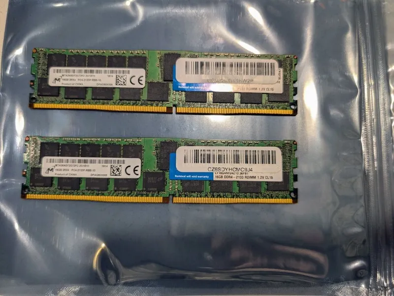 Модуль памяти 2PACK Micron MTA36ASF2G72PZ-2G1B1 16GB 2133