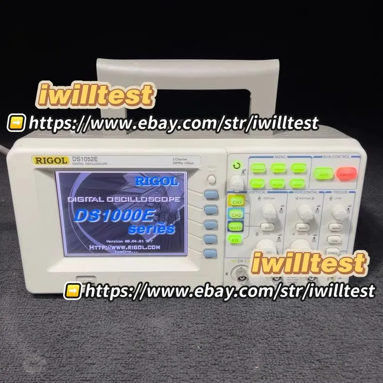 Осциллограф DS1052E 50MHz 1GSa/s 2Ch Digital Oscilloscope