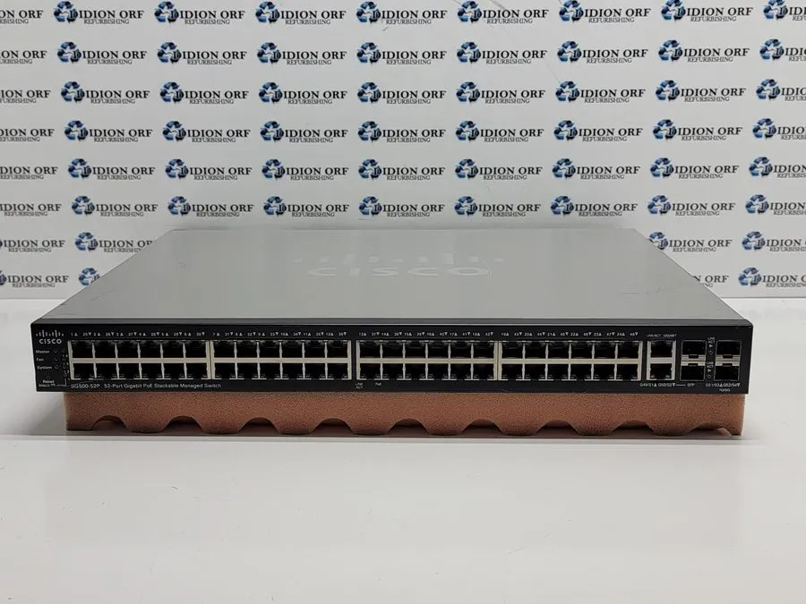 Коммутатор Cisco SG500-52P 52-Port Gigabit Stackable PoE Managed Ethernet Switch