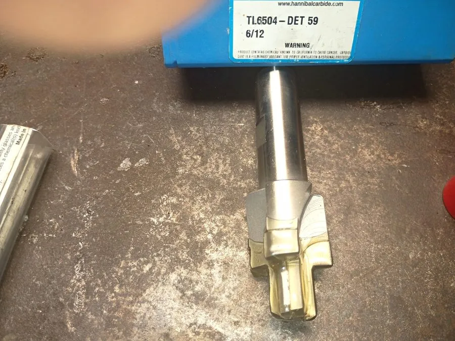 Режущий инструмент Hannibal Carbide 4-Flute Square Single End Mill TL6504-DET 59 — фото лота 1
