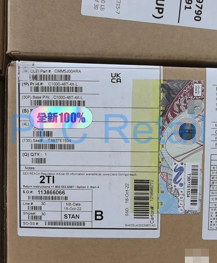 Коммутатор CISCO C1000-48T-4X-L 48 port network switch