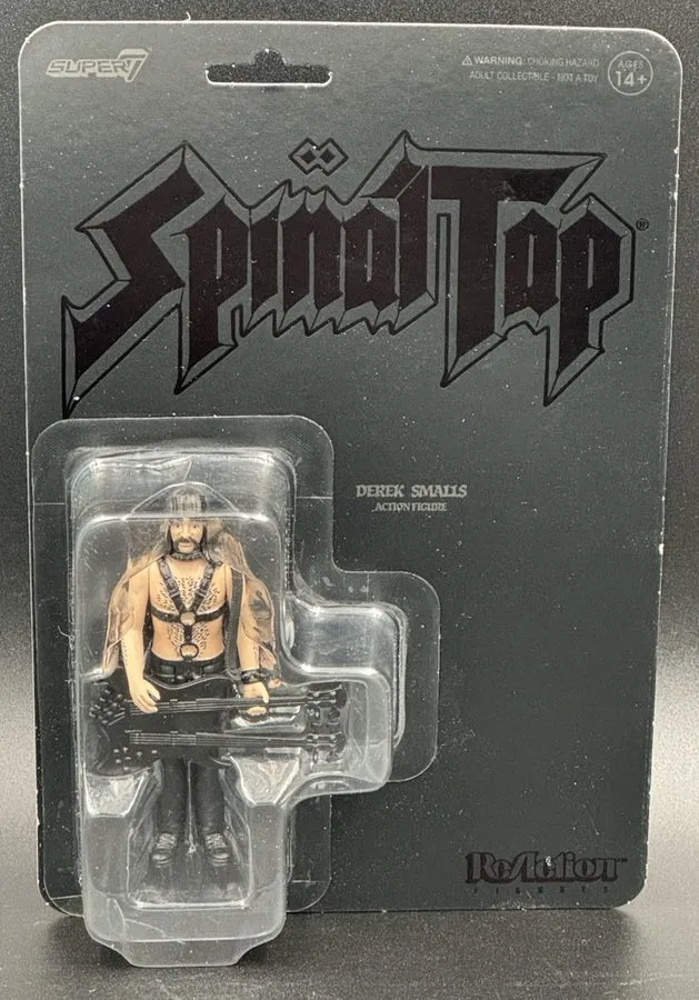 Режущий инструмент FULL SET Spinal Tap Super7 ReAction Figures UNPUNCHED Nigel D