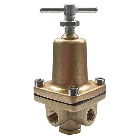 Трубопроводная арматура Zoro Select 30Pv11 Pressure Regulator, Brass, 300 Psi