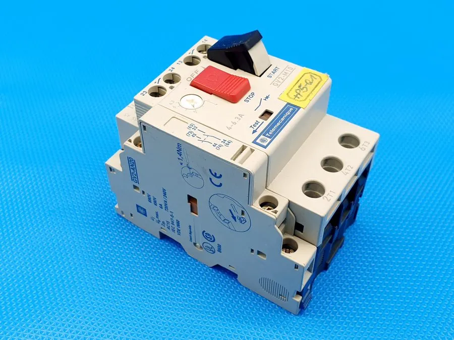 Автоматический выключатель Telemecanique GV2-M10 4-6.3 A Motor Circuit Breaker 6