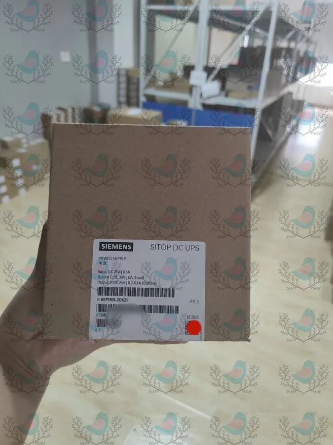 Блок питания Siemens 6EP1931-2DC21 SITOP DC UPS Module 24VDC 6A Power Supply
