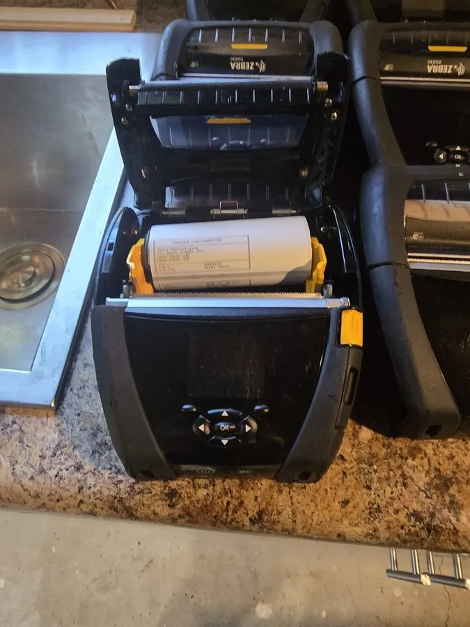 Принтер этикеток Zebra ZQ630 Mobile Barcode Label Printer Wireless Bluetooth — фото лота 2