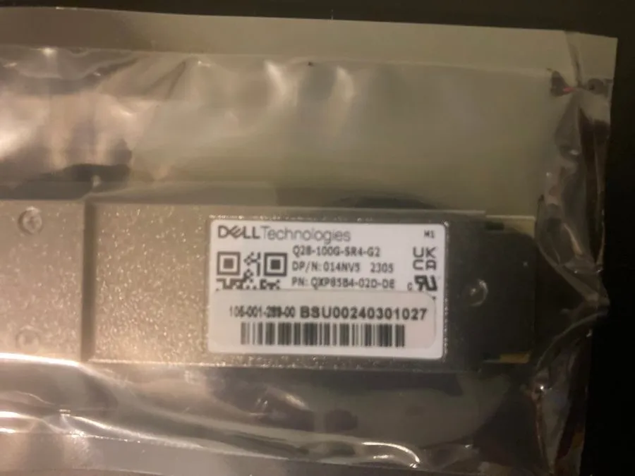 Трансивер Dell Technologies Q28-100G-SR4-G2 QSFP28 100G SR4 Transceiver